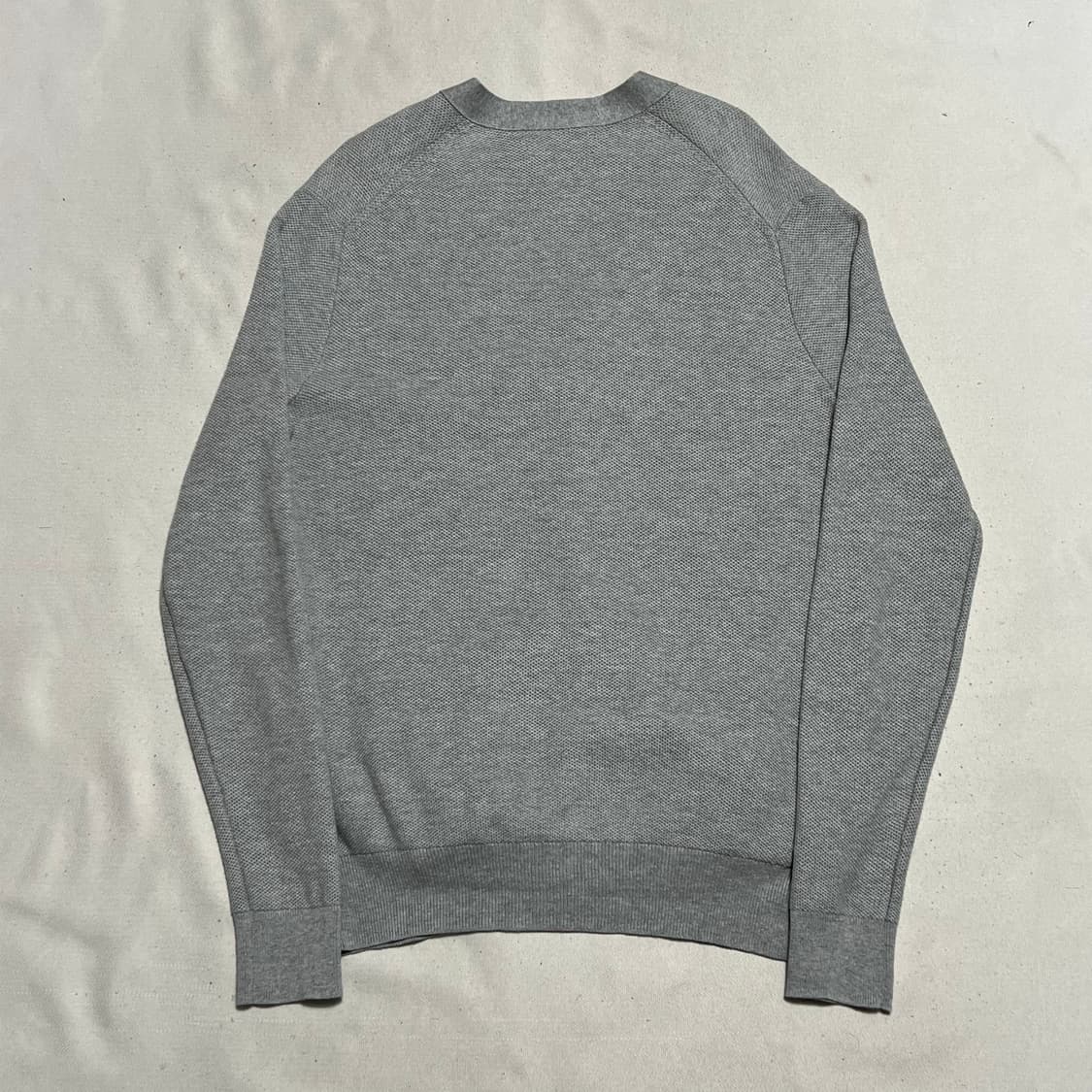 XS 폴로랄프로렌 피마코튼 그레이 브이넥 가디건 상품이미지3