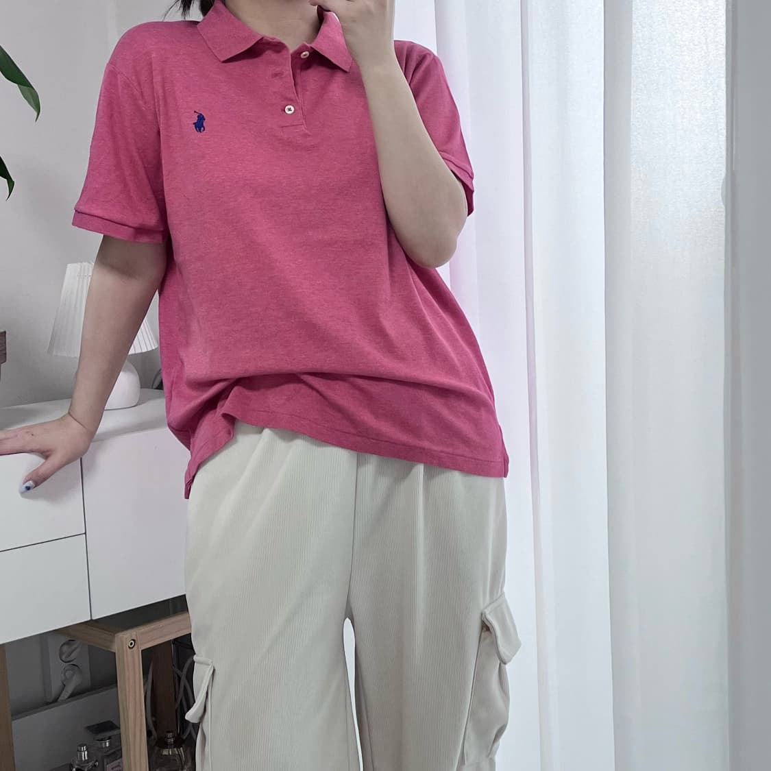 [정품] 폴로 플럼 / 블루포니 반팔카라티 [ L ] 상품이미지1