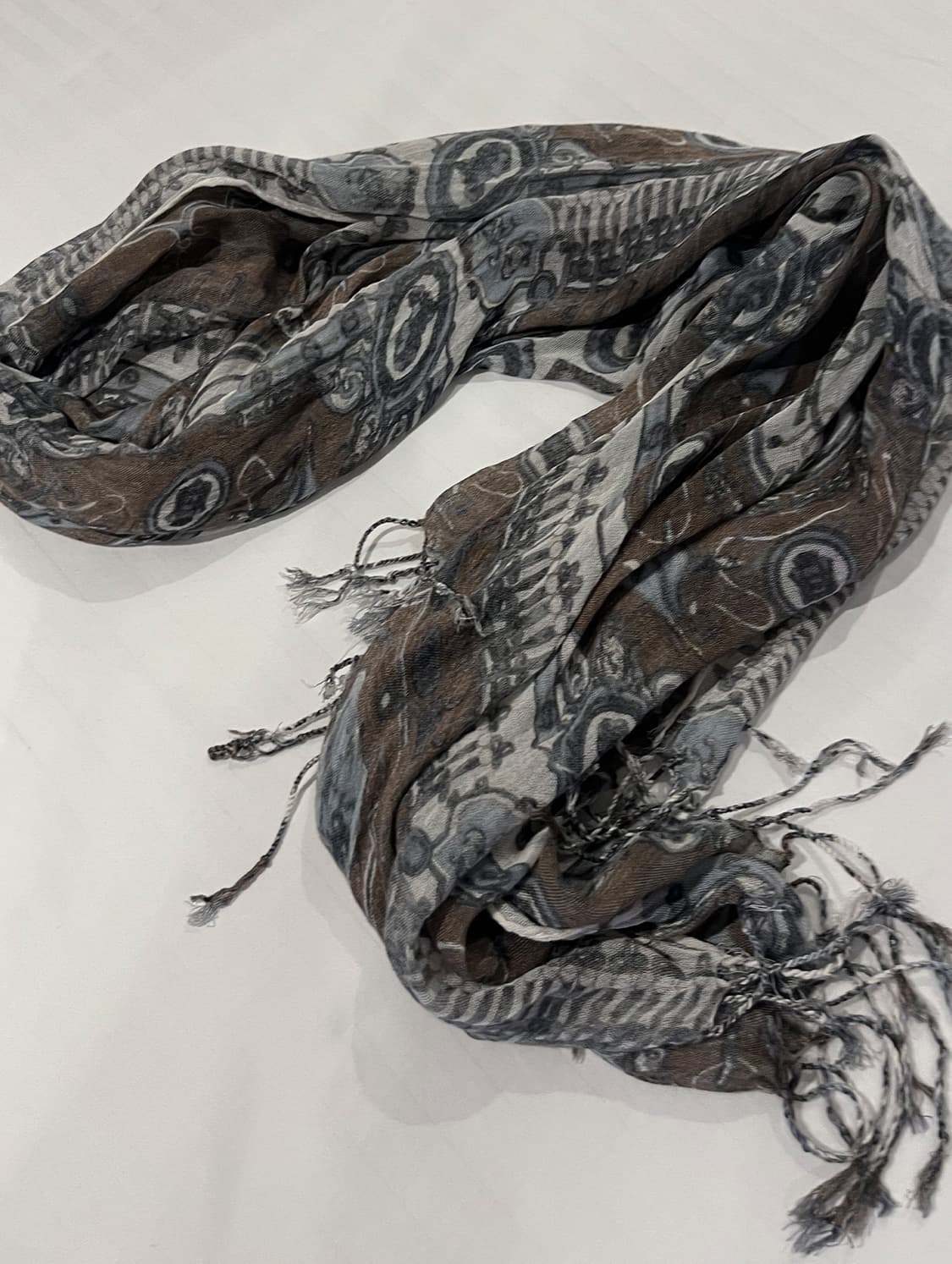 vintage paisley scarf 상품이미지1