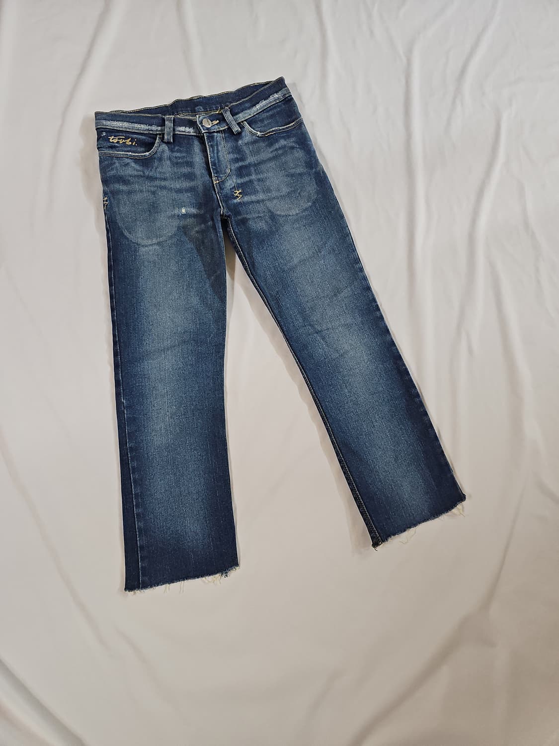 [uk8] 00's tsubi (ksubi) 수비 빈티지 데님 팬츠 상품이미지1