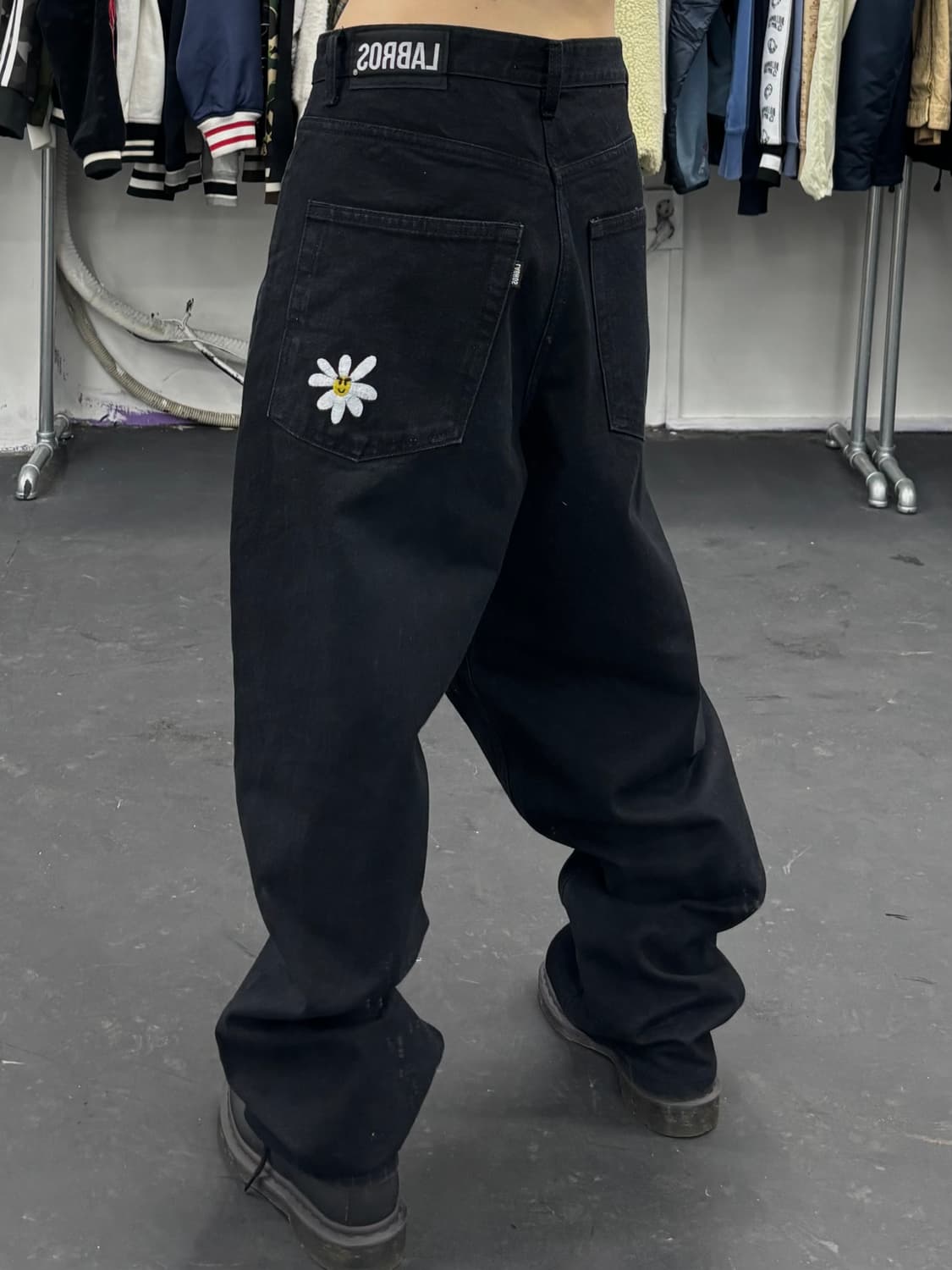 라브로스 플라워 데님팬츠 상품이미지4
