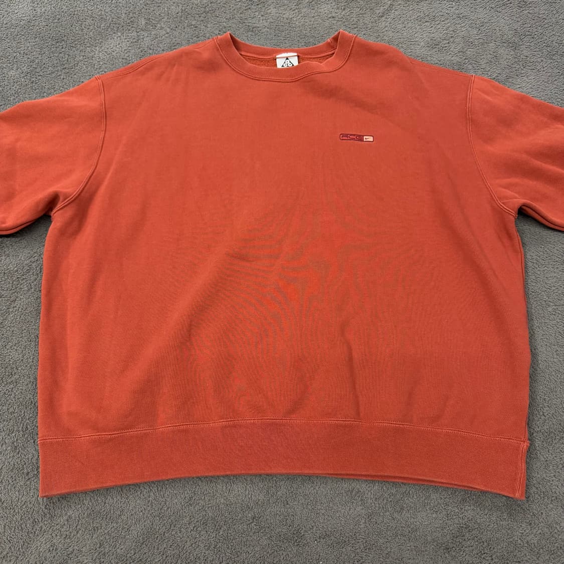 [ 정품/XL ] 나이키 ACG 써마핏 크루 플리스 스웨트셔츠 마스 스톤 상품이미지2