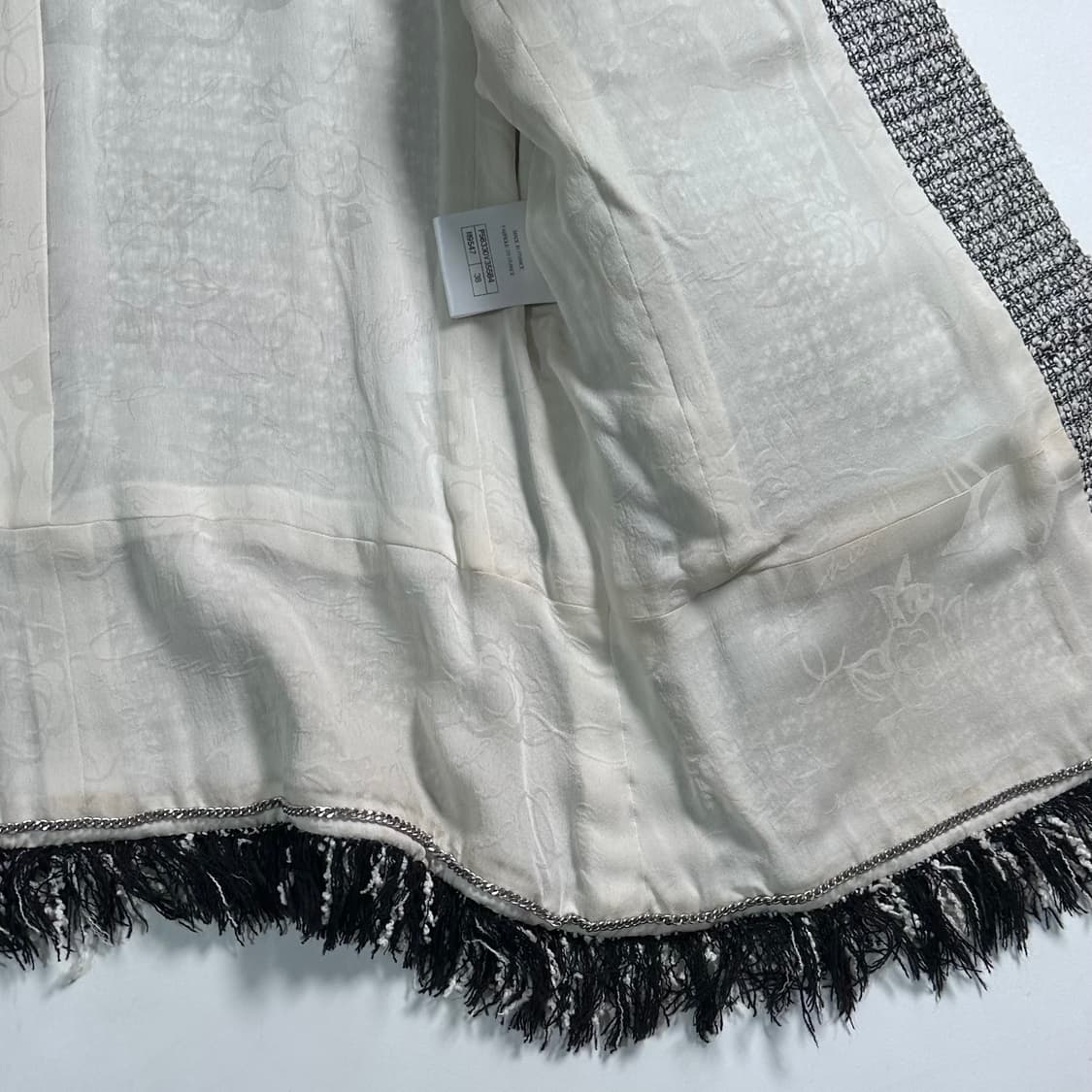 샤넬 테슬 트위드 자켓  상품이미지10