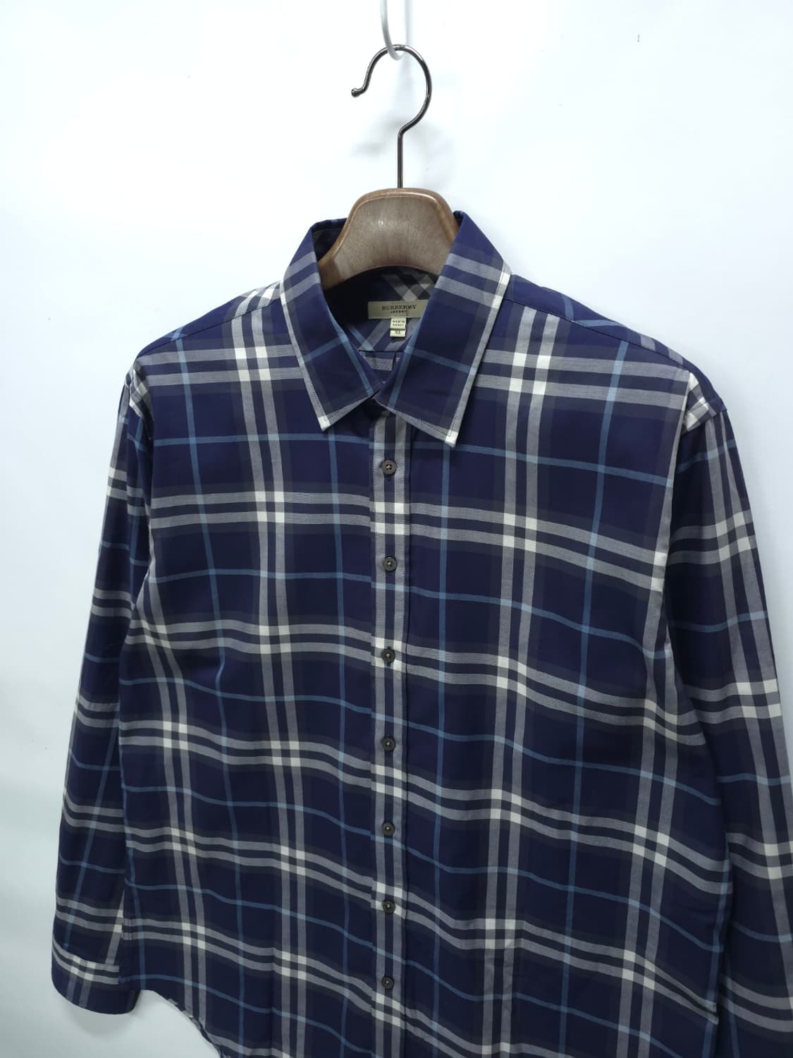버버리 런던 남성 클래식 체크 셔츠 XL 상품이미지2