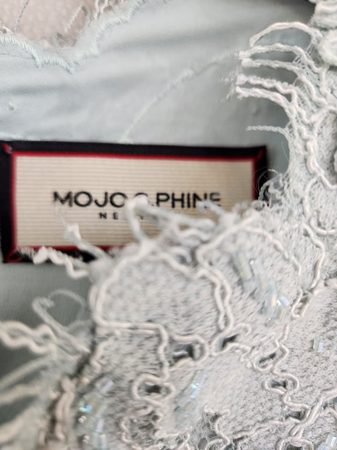 모조에스핀 비즈장식 레이스 원피스 55사이즈 상품이미지5