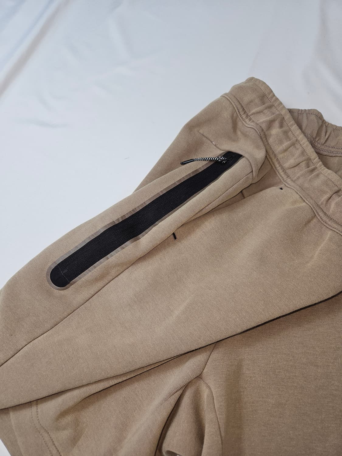 나이키 워시드 테크팩 테크플리스 숏팬츠 반바지 샌드컬러 L 해외판 상품이미지3