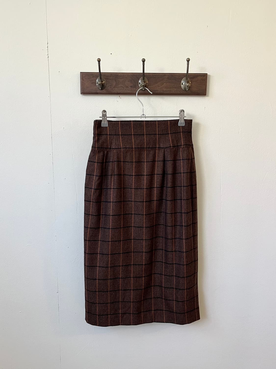 Miss Chloe 더블 체크 스커트 상품이미지4