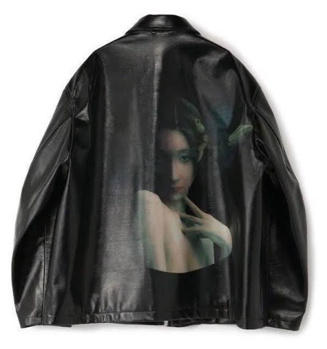 구매) 요지야마모토 우치다 스즈메 레더자켓 상품이미지1