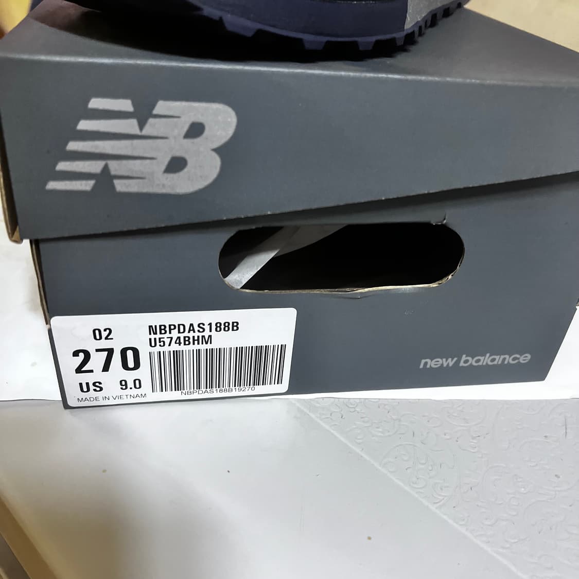 뉴발란스 574 카와이 레너드 BHM 상품이미지5