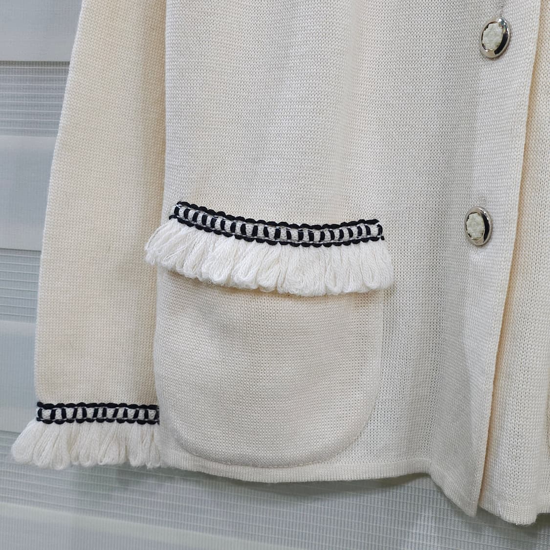 JAPAN 빈티지 우먼 가디건 니트- S 상품이미지4