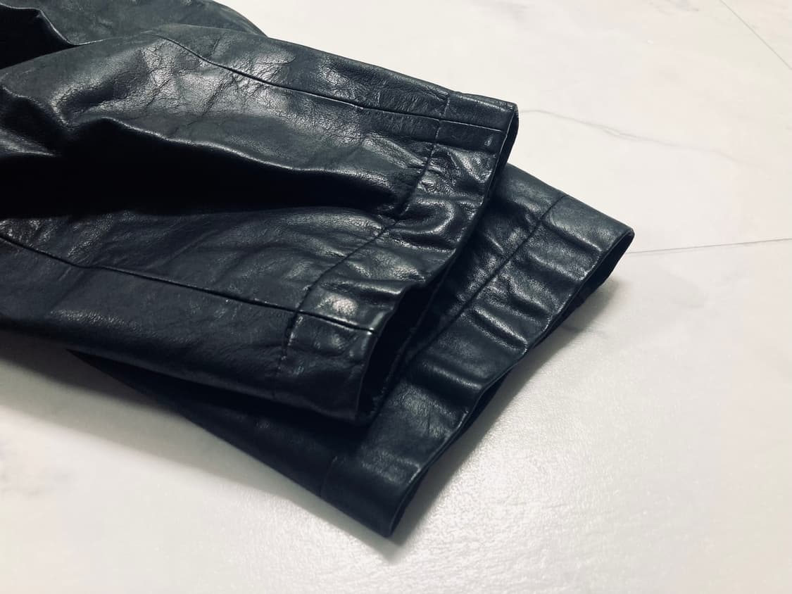 휴고보스 램스킨 양가죽 레더 자켓 40R, 100-105 상품이미지7