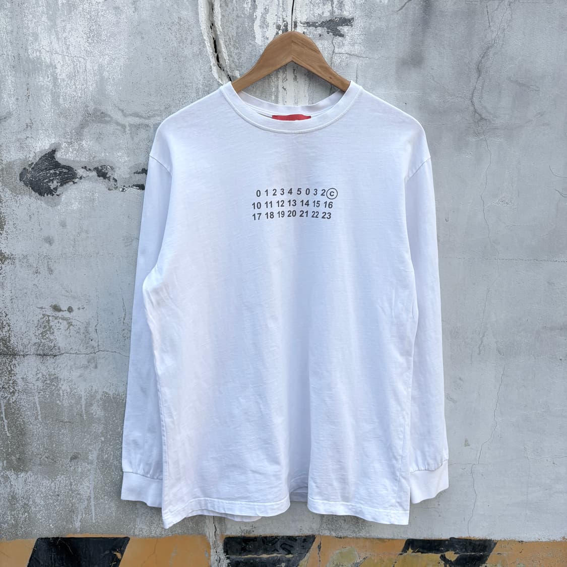 032c 메종 마르지엘라 헌정 롱슬리브 티셔츠 상품이미지1