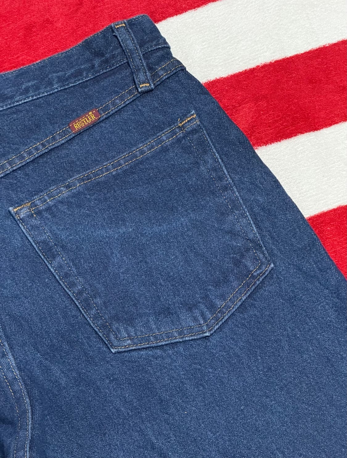 랭글러서브브랜드 러슬러데님팬츠 Rustler denim pants워크웨어 상품이미지9