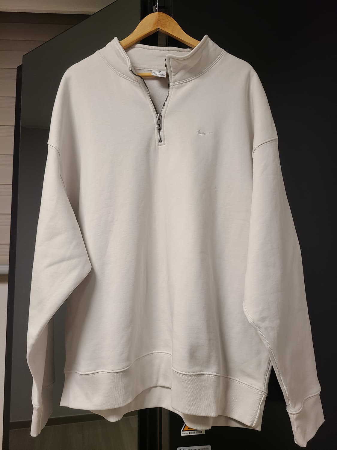 나이키 쿼터집탑 반집업 기모 티셔츠 xxl 상품이미지3