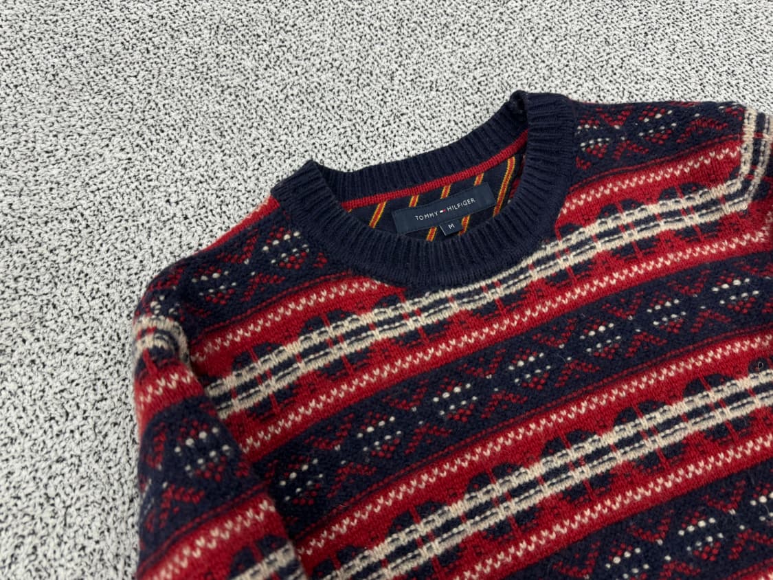 타미힐피거 램스울 크루넥니트 상품이미지2