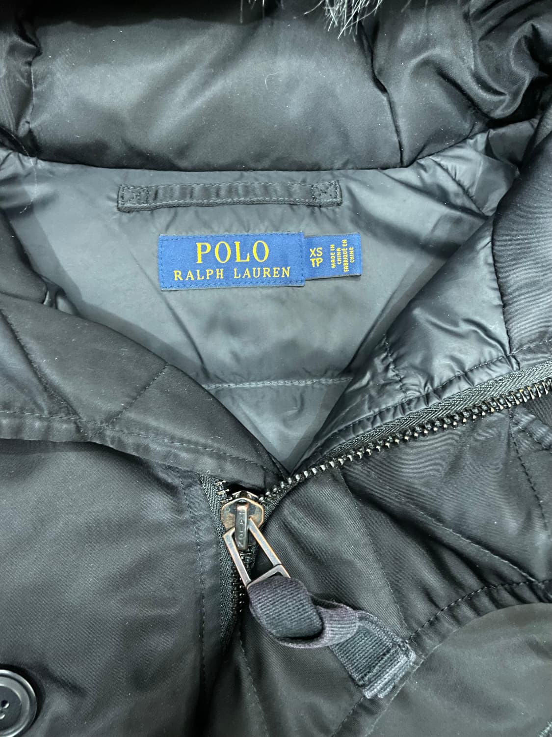 폴로 랄프로렌 n3b 다운 파카 야상 블랙 상품이미지8