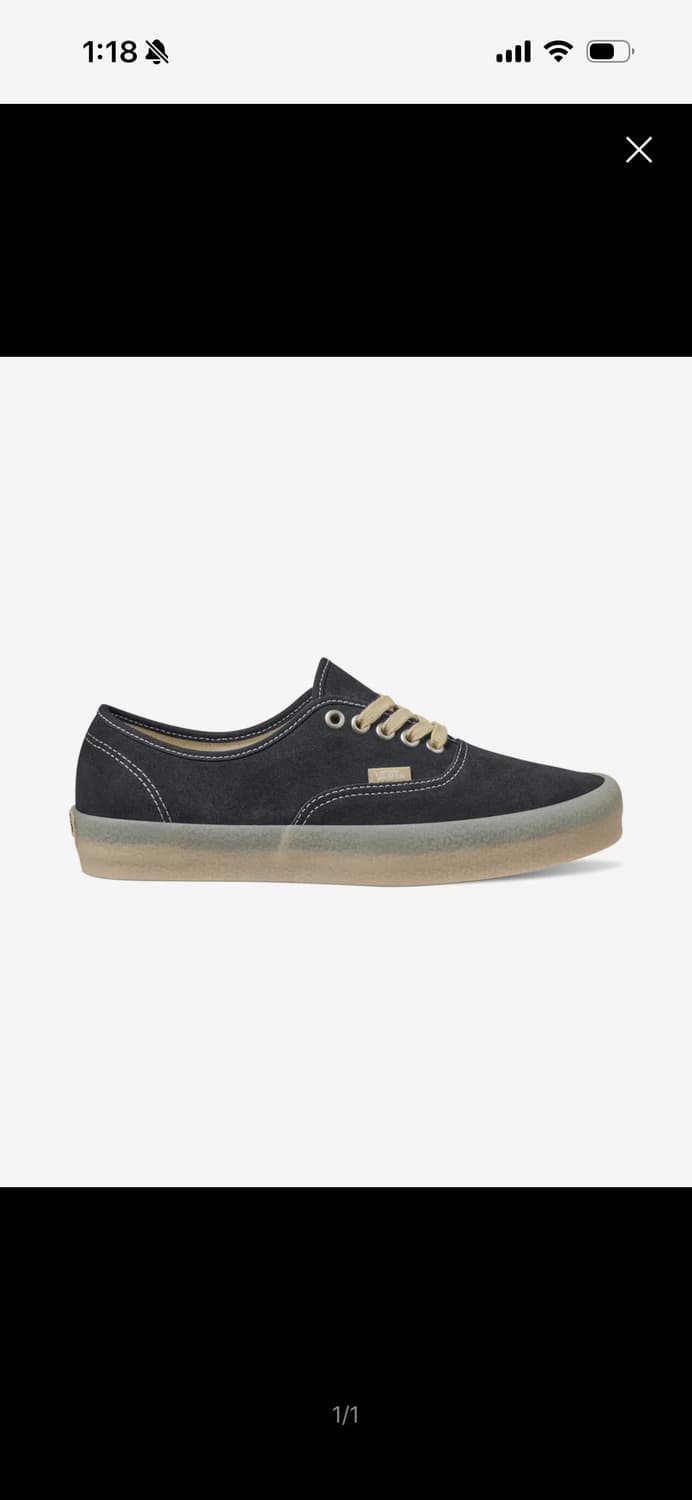 반스 어센틱 크레페 팬톰 새상품 상품이미지5