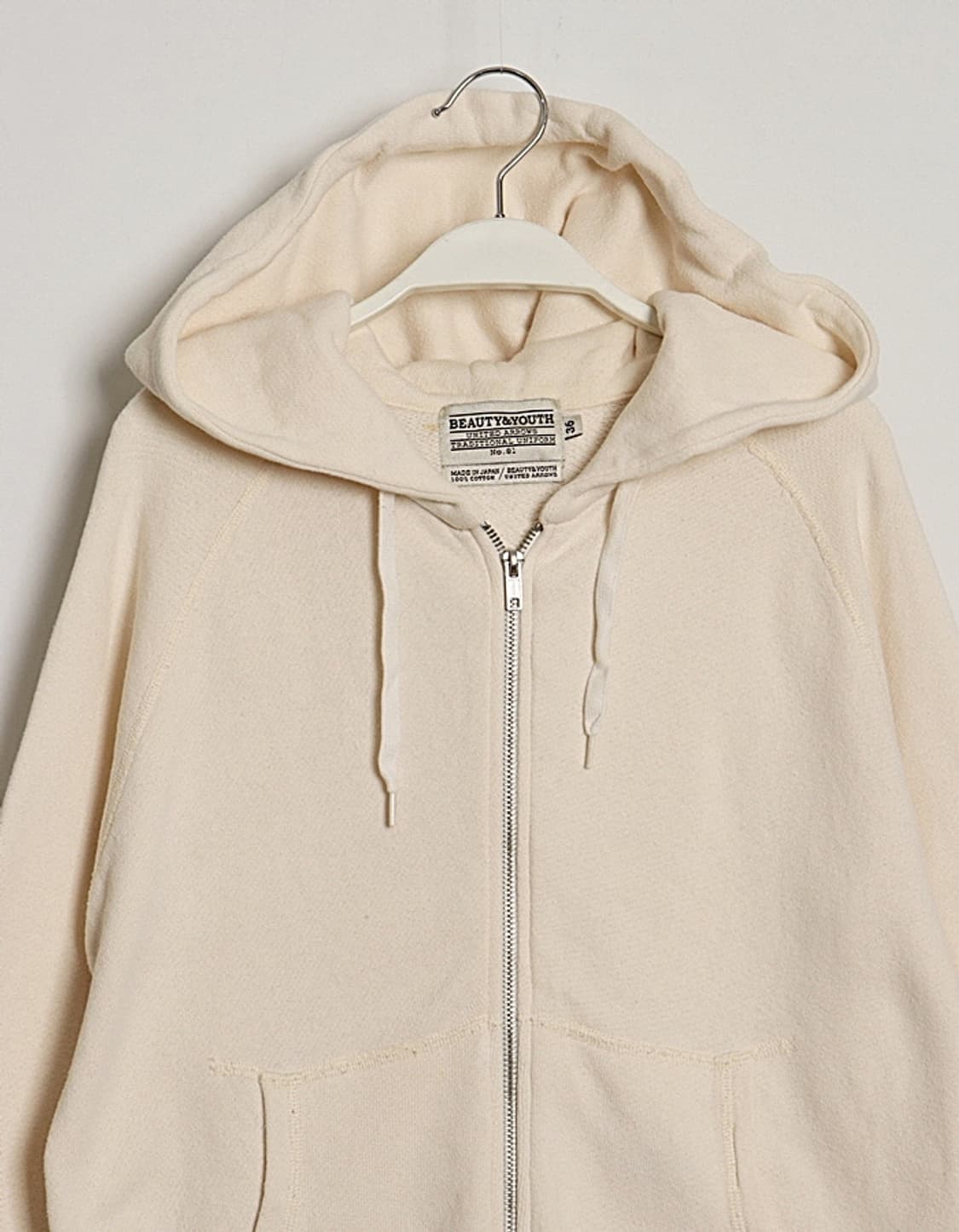 BEAUTY&YOUTH UNITED ARROWS Sweat Zip Hoo 상품이미지2