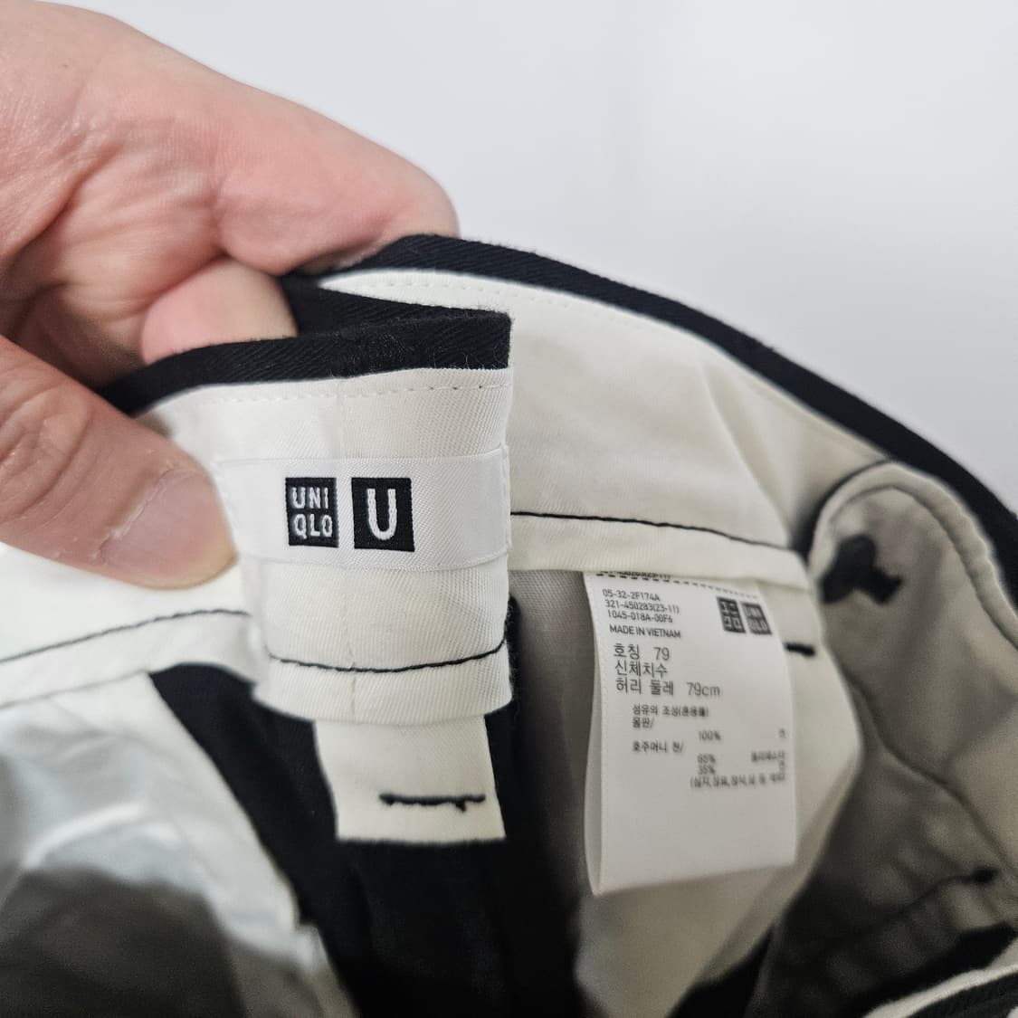 유니클로U 스트레이트 치노팬츠 30 상품이미지5