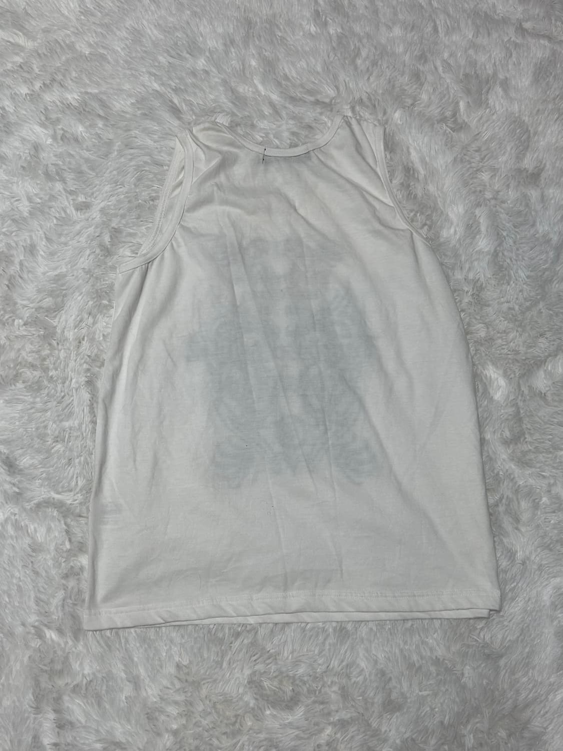 y2k punk printing sleeveless 상품이미지3