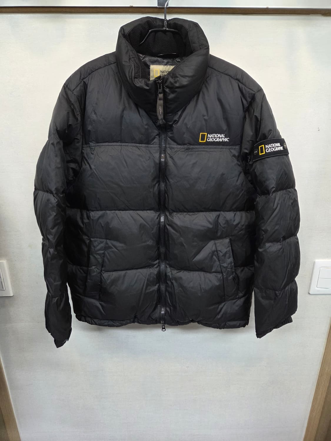 내셔널지오그래픽 투웨이 덕다운 숏패딩 m 상품이미지1