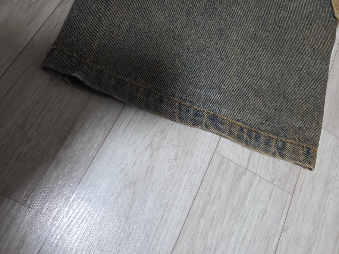 써저리 클로버 패치 진 블루 L 상품이미지4