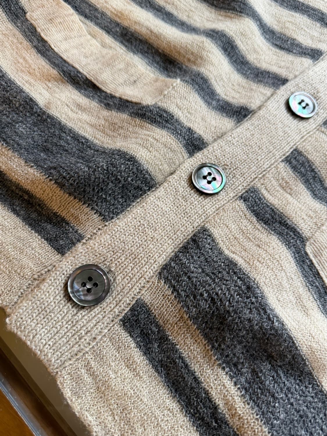 꼼데가르송 숄칼라 가디건 100 상품이미지5