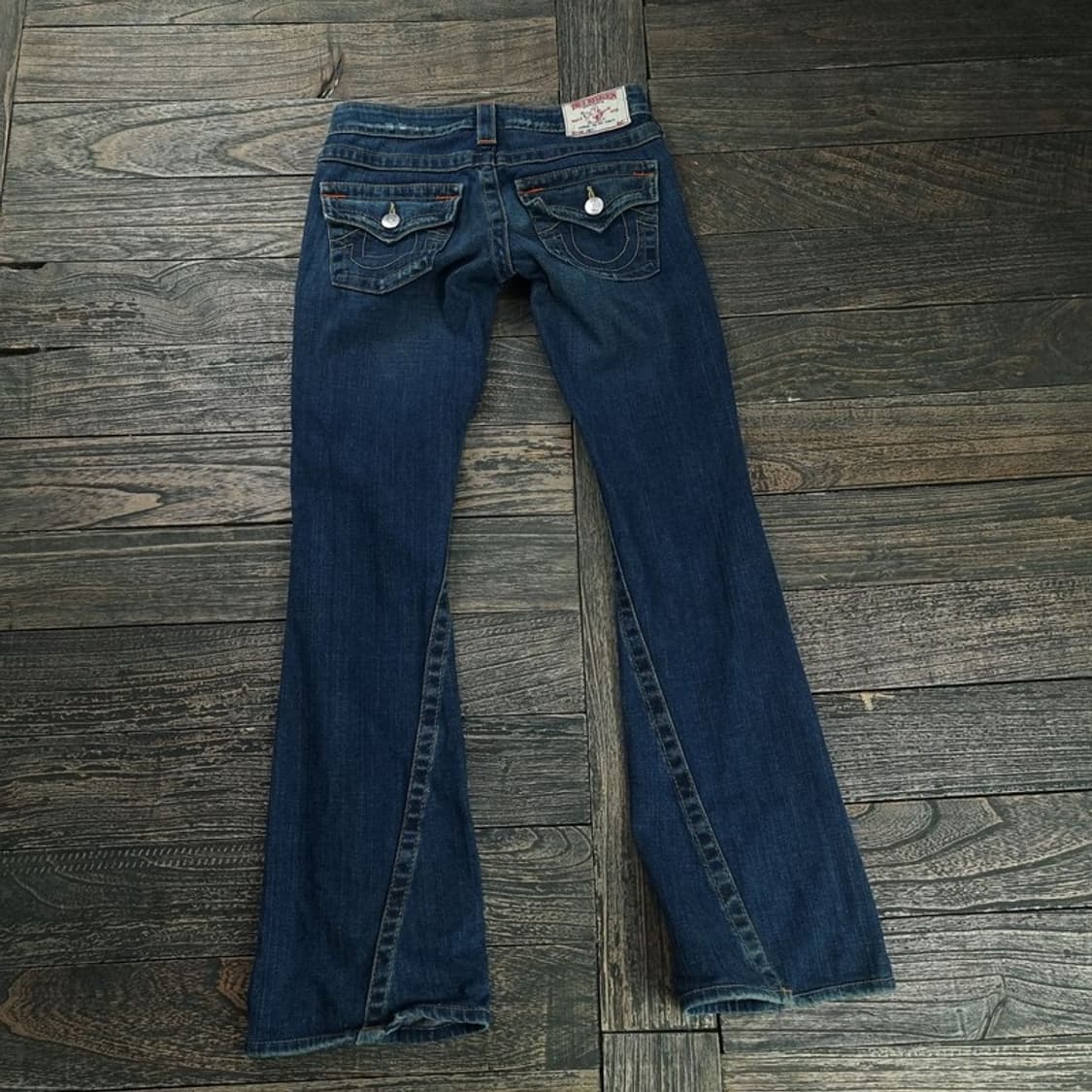 [트루릴리전] 조이 Y2K 부츠컷 플레어 데님 팬츠 M18757 상품이미지1