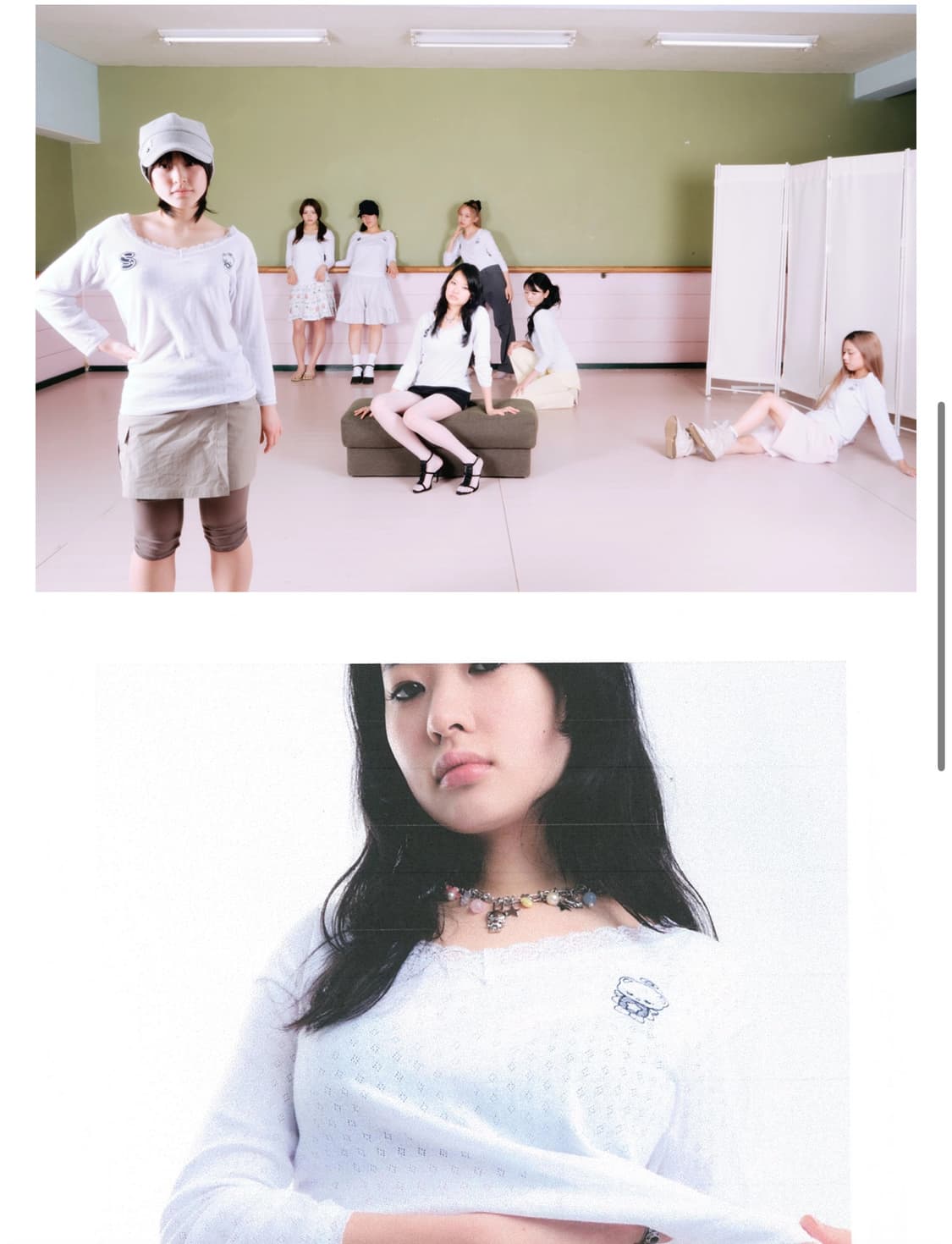 샬롬클럽 레이스탑 화이트 상품이미지2