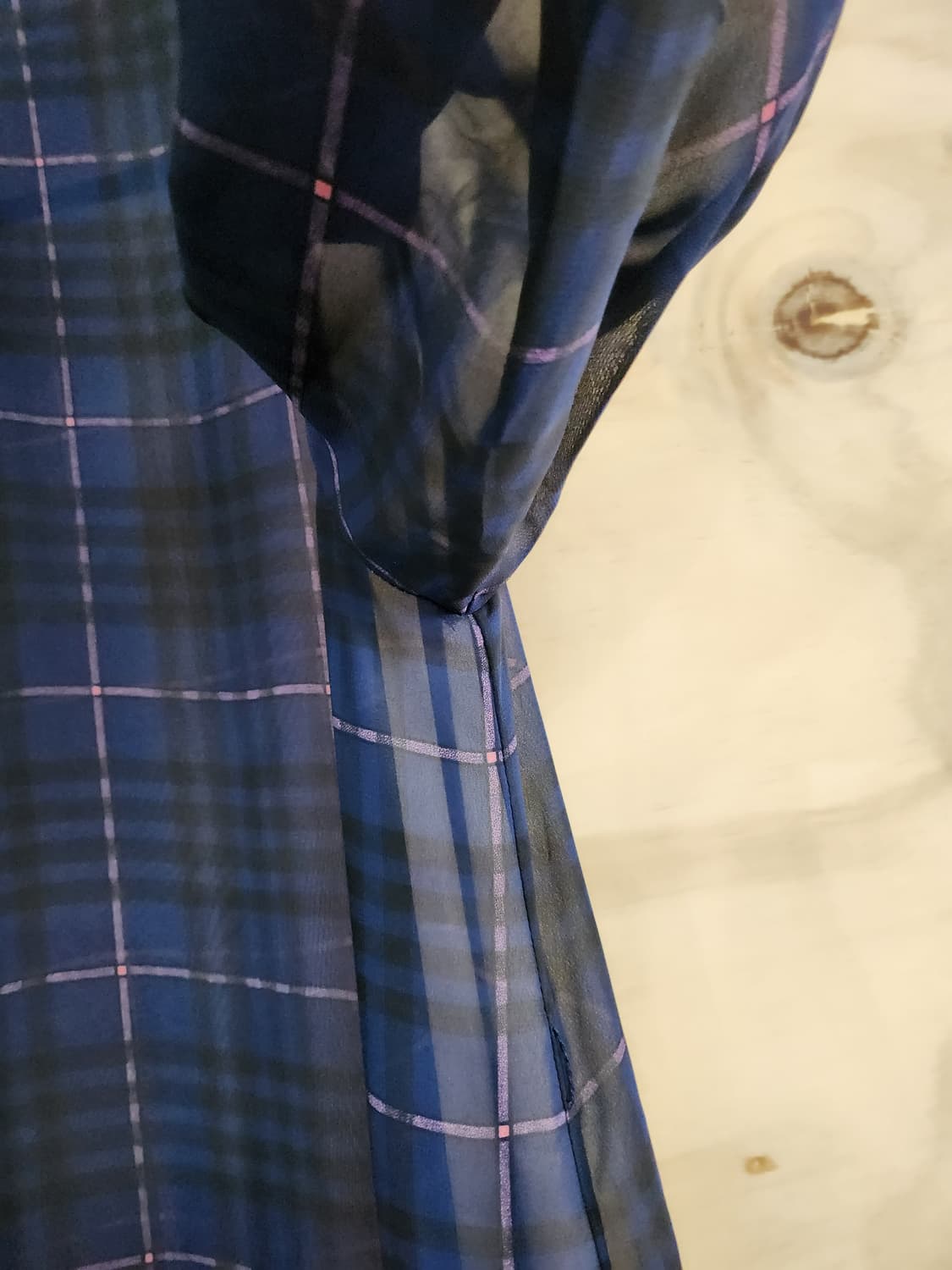 548) 에고이스트 EGOIST 체크 롱 원피스 상품이미지3