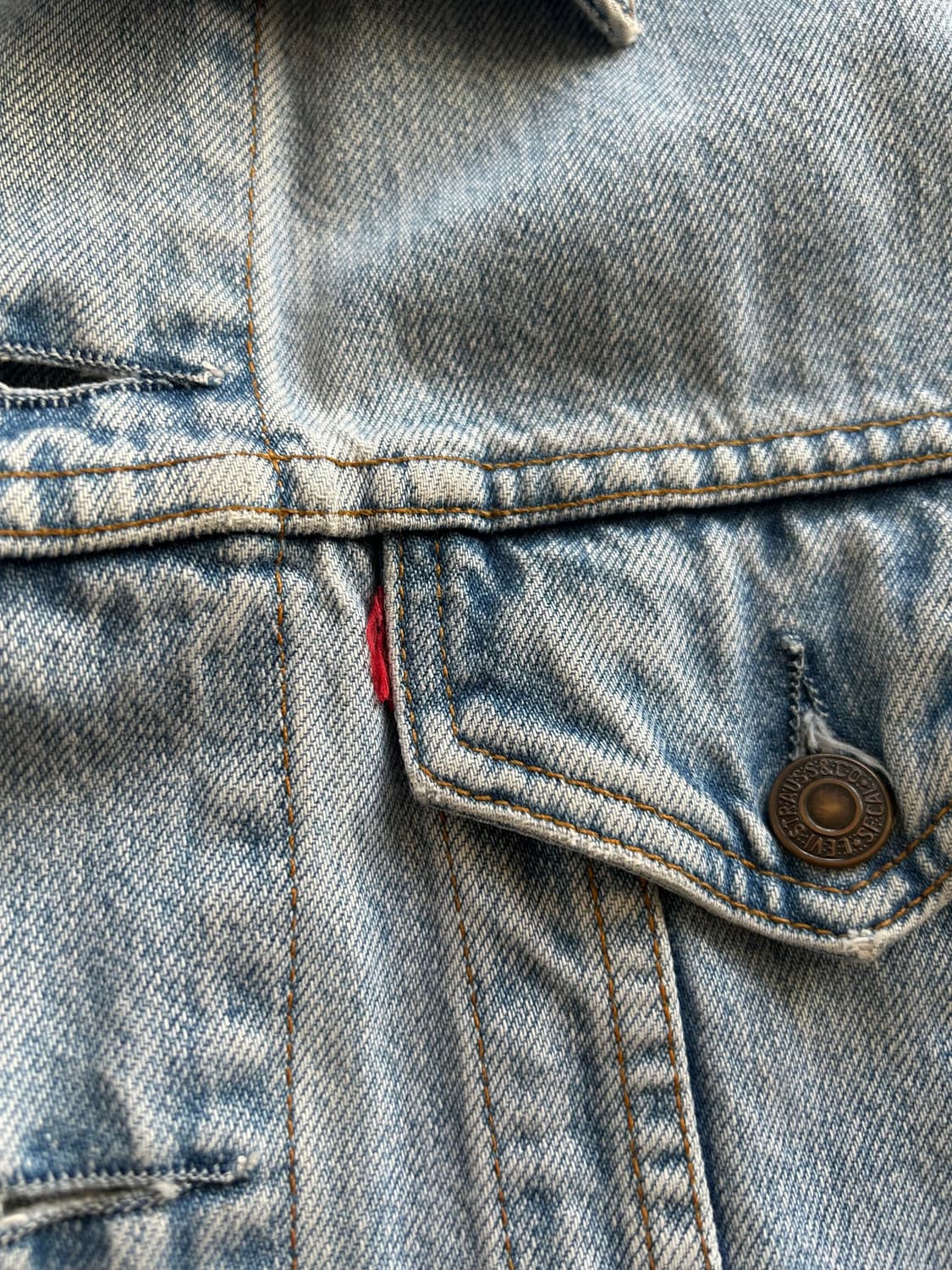 90‘s Levi’s denim jacket 상품이미지4