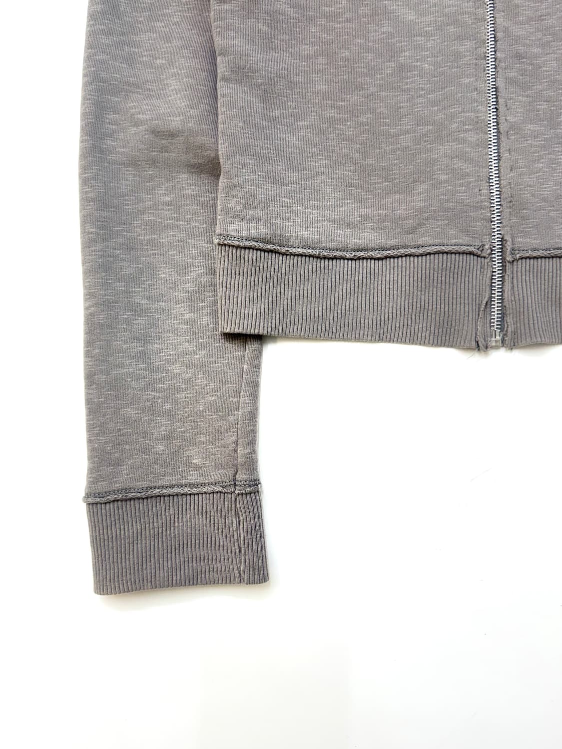 Diesel 디젤 그레이 컬러 빈티지 스타일 그레이 지퍼 자켓 상품이미지5