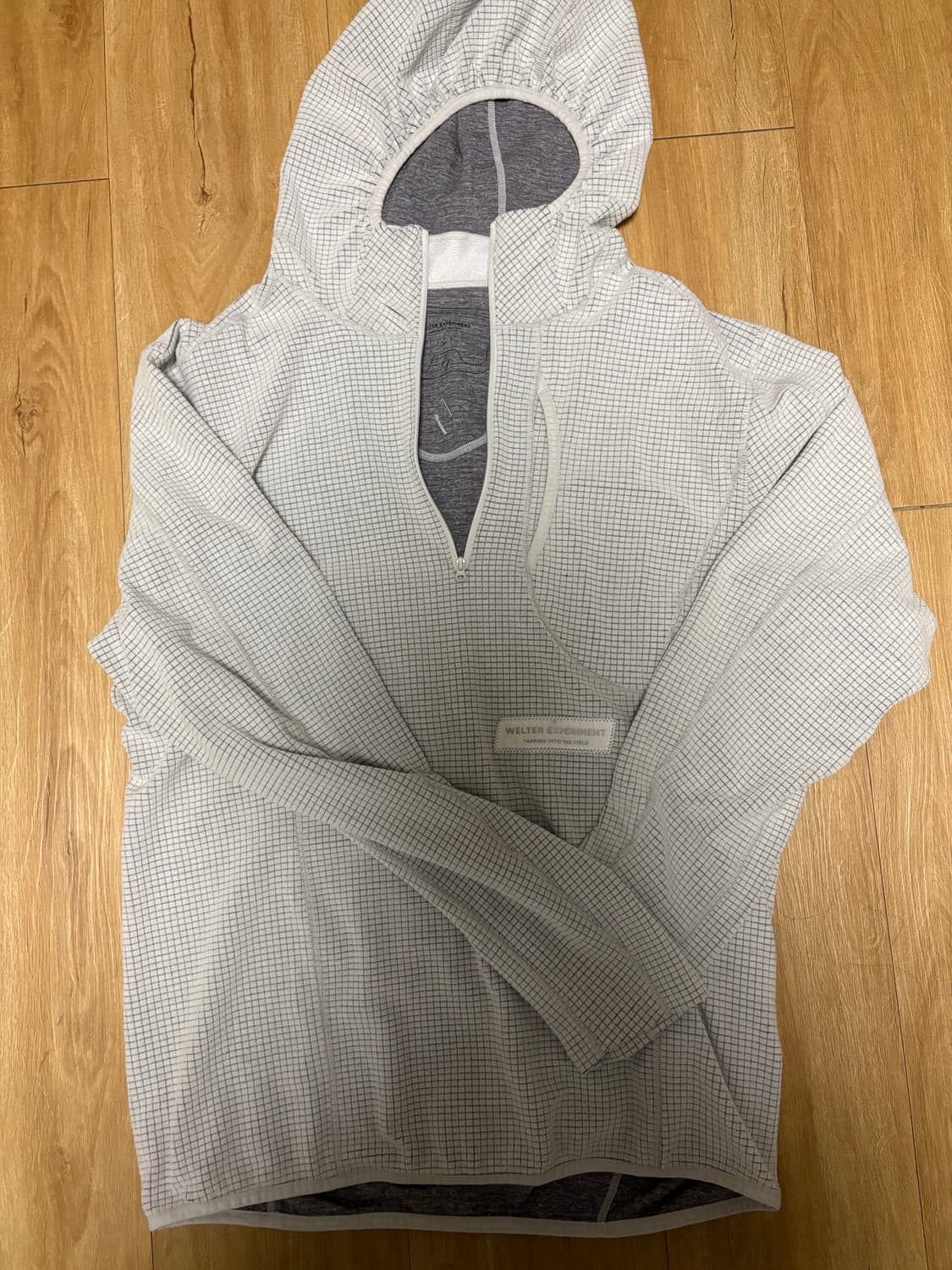 웰터 익스페리먼트 SQUARE FLEECE HOOD PULL OVER 2 상품이미지2