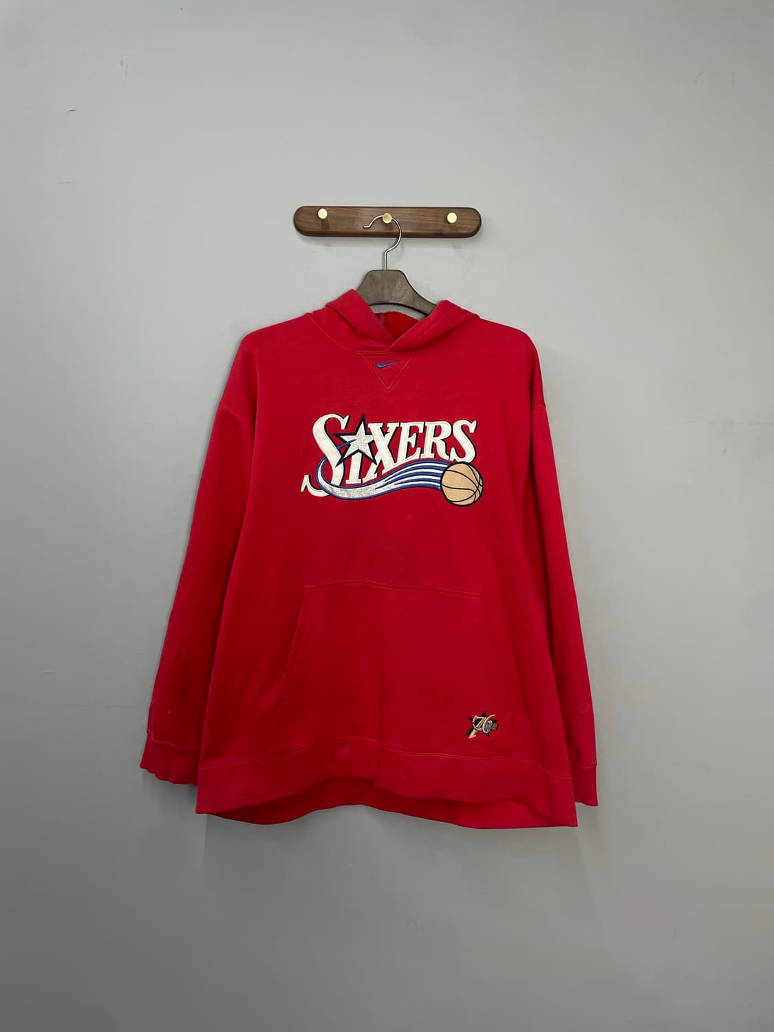 나이키 NBA 필라델피아 세븐티식서스 후드티 H2119 상품이미지2