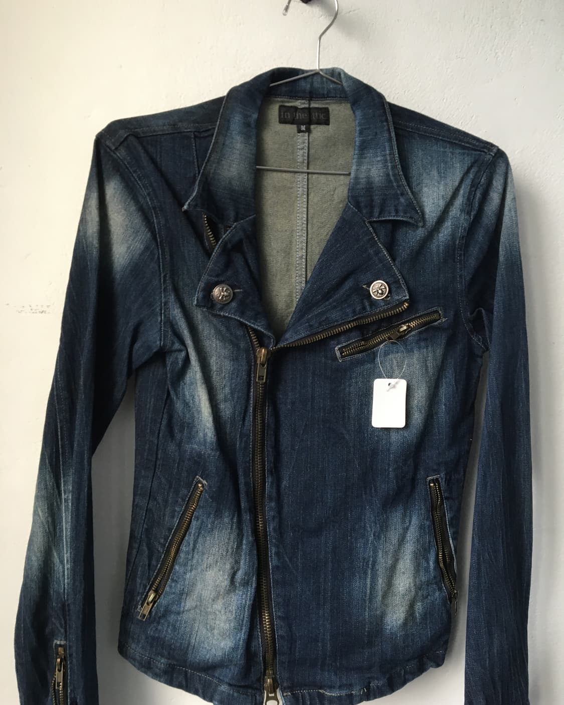 In the attic washing denim rider jacket 상품이미지4