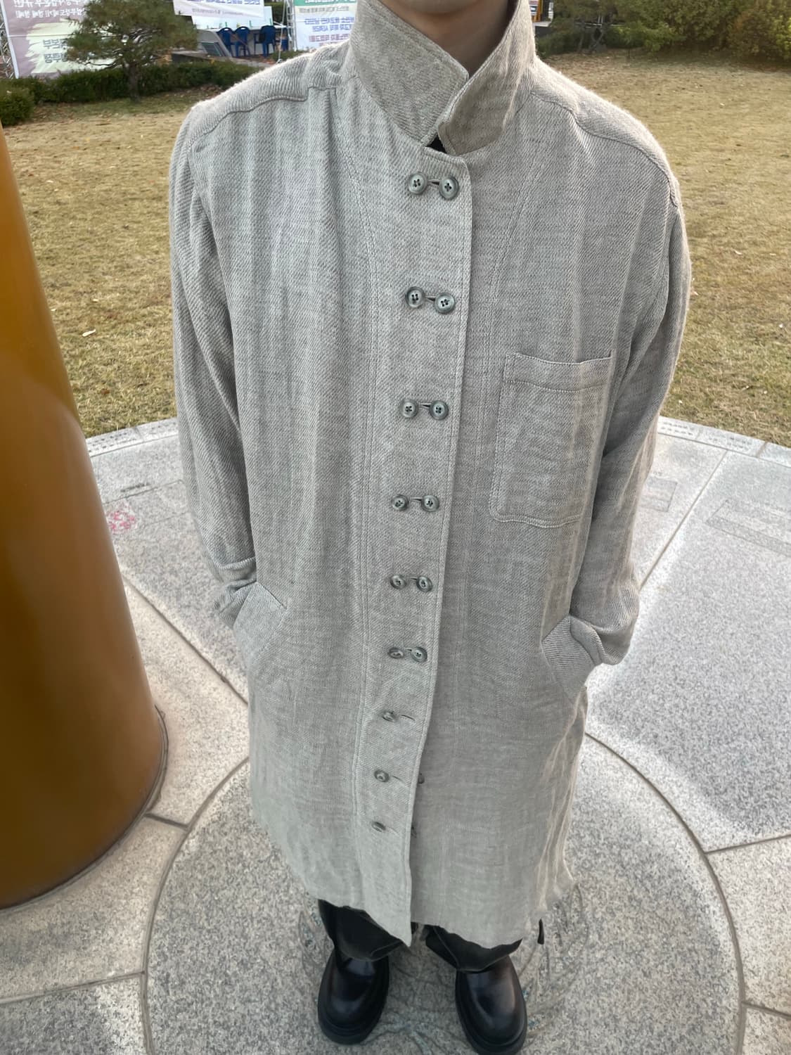 Shinyaseki wool coat 상품이미지8