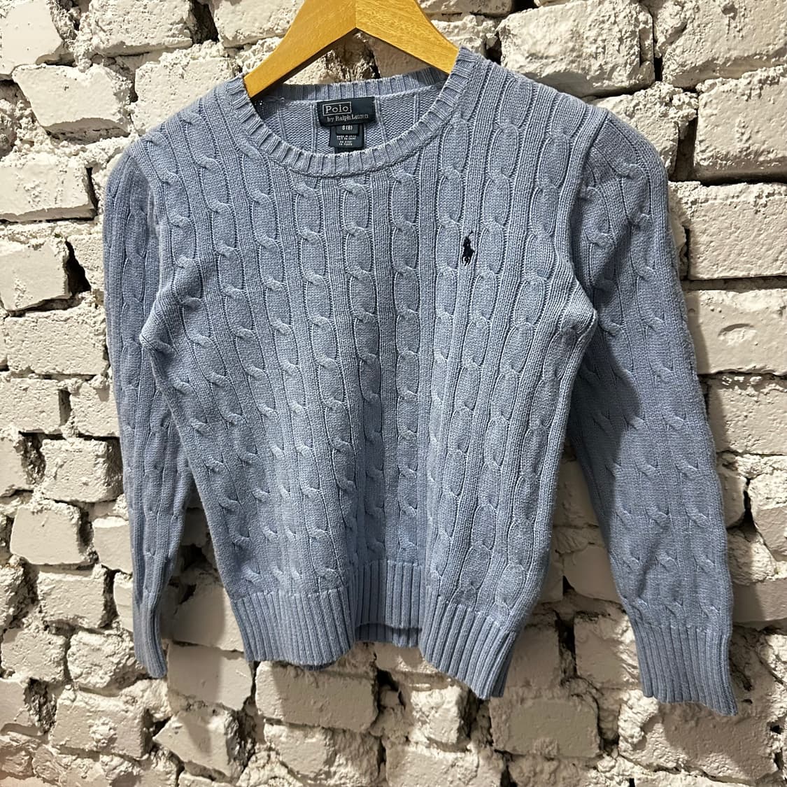 폴로 랄프로렌 꽈배기 니트 상품이미지1