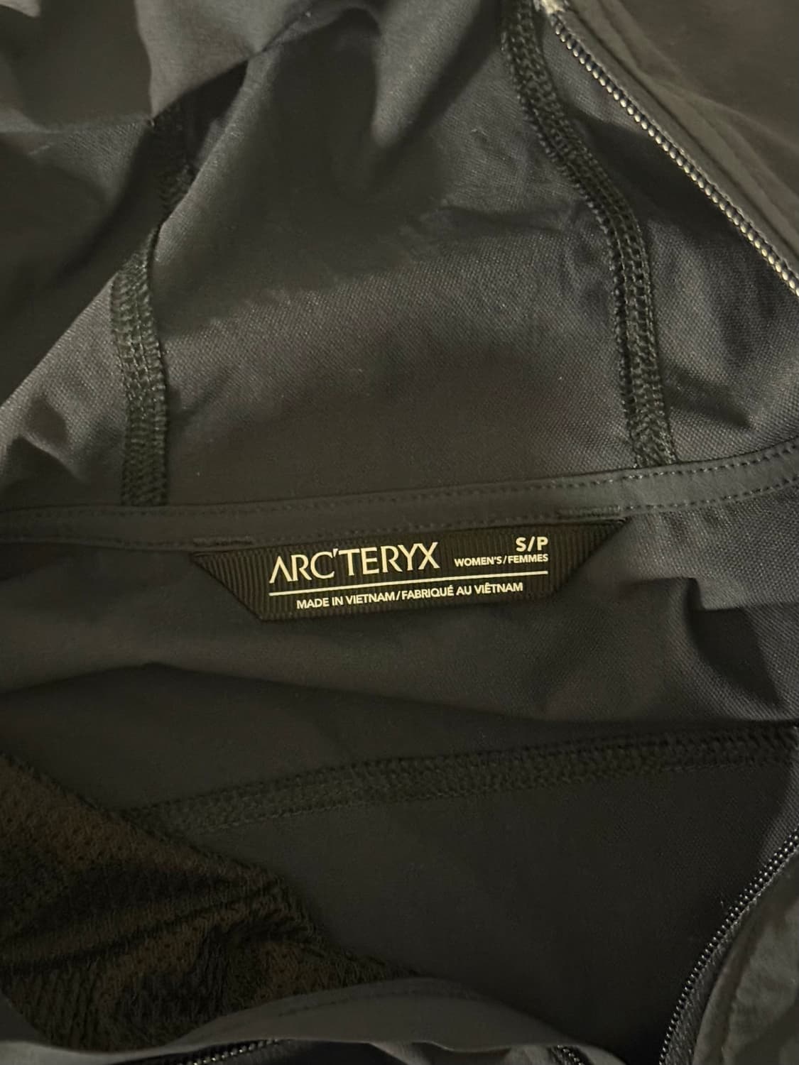 아크테릭스 후드 바람막이 감마 s 네이비 상품이미지3