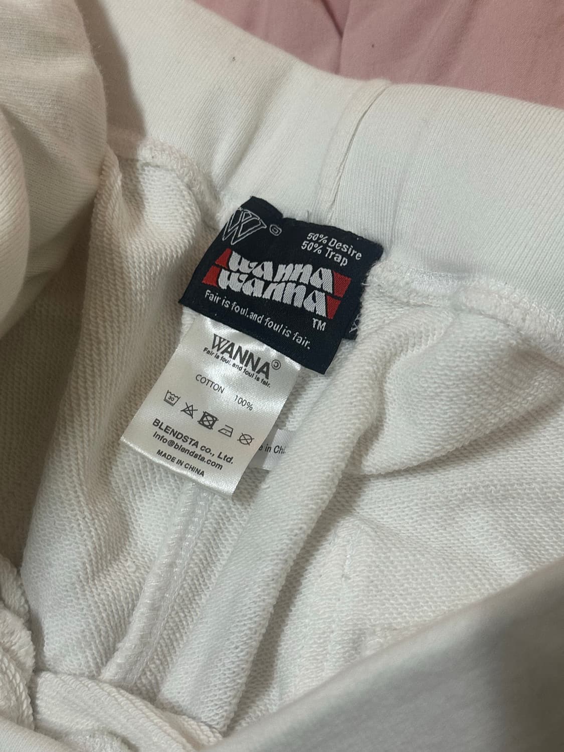 Wanna 프린팅 스웻팬츠 상품이미지4