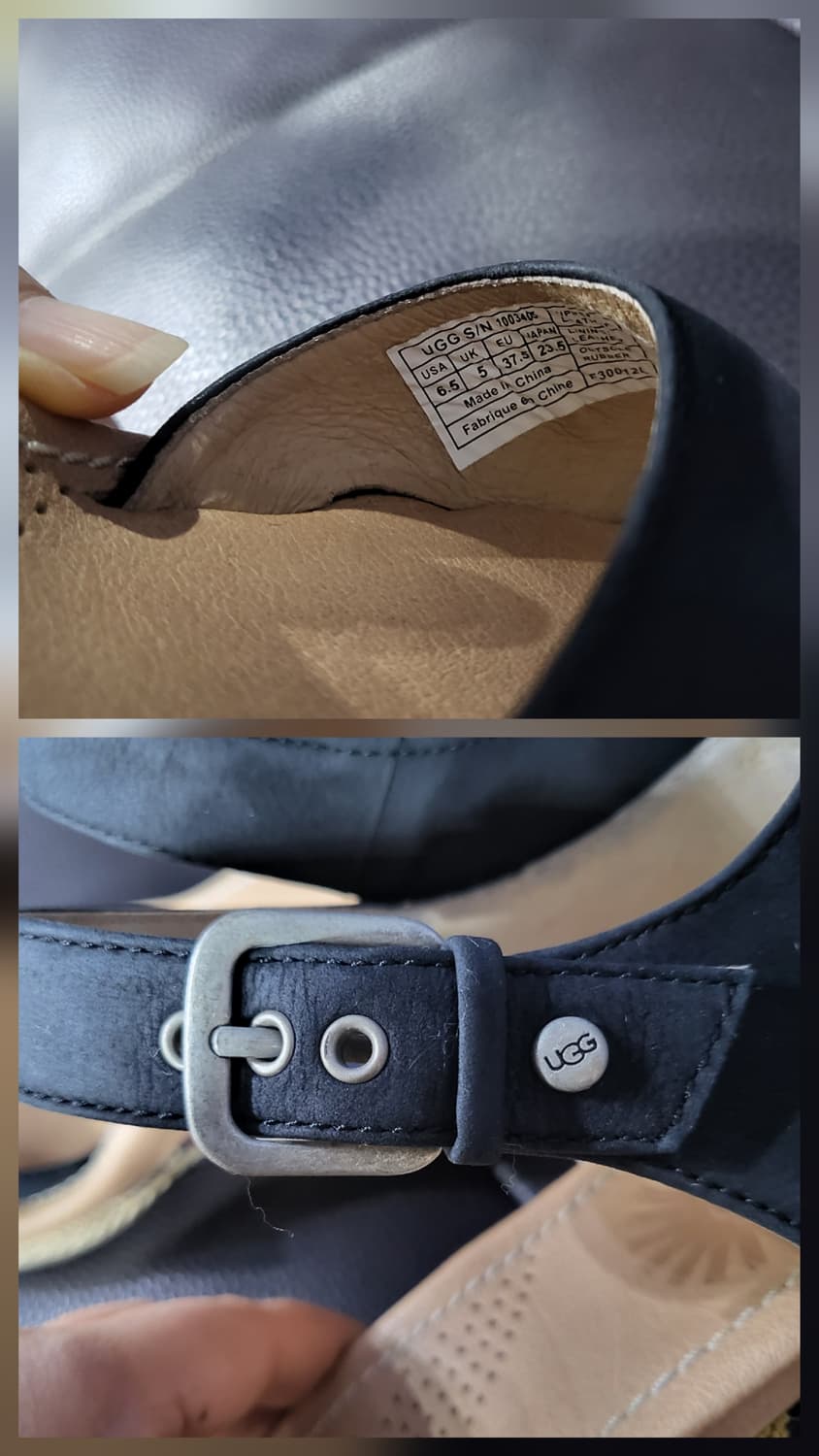 UGG 스트랩 웨지힐 상품이미지8