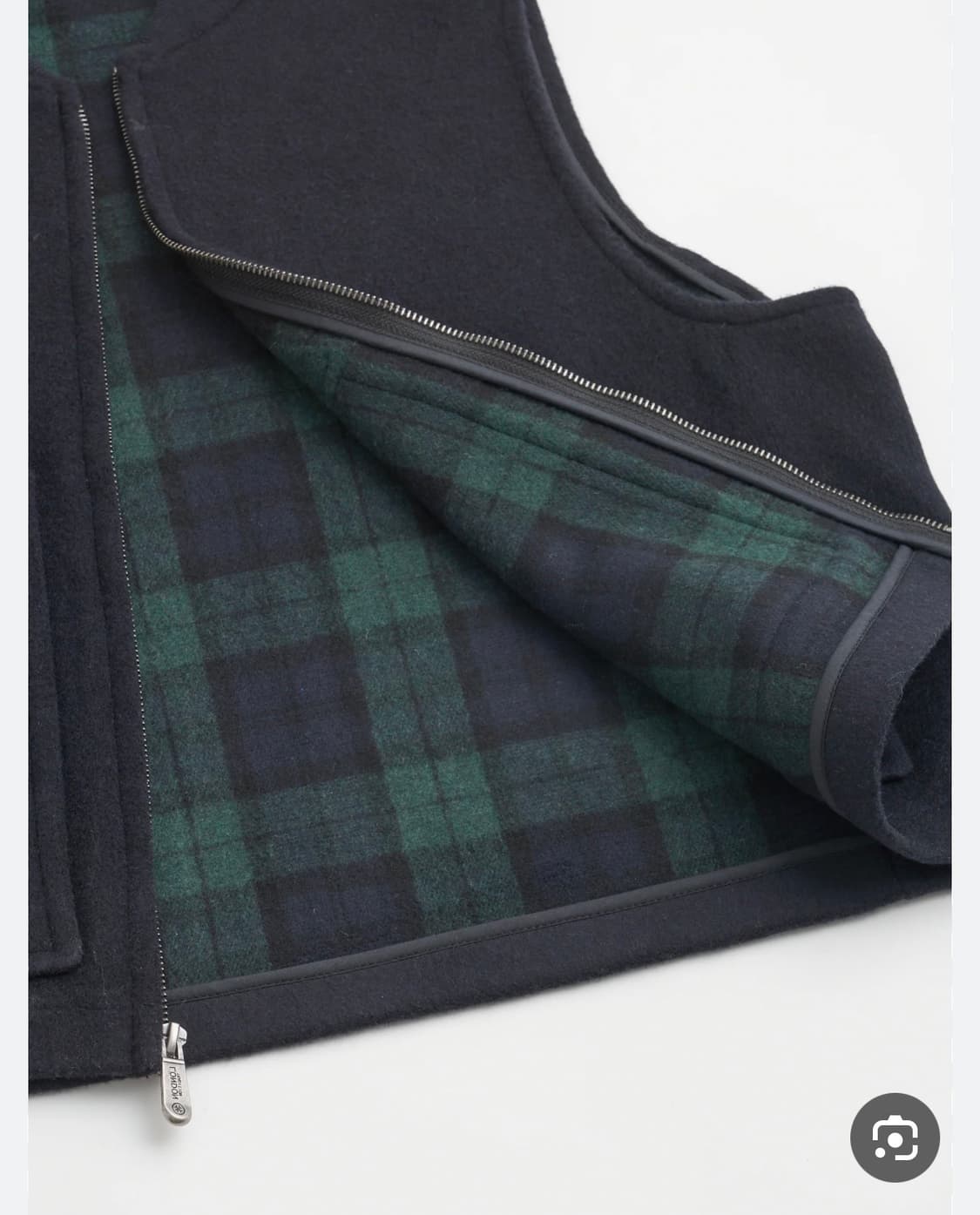 언필 unfil 울 베스트 + 구호 가죽 헤어슈슈 스크런치  상품이미지4