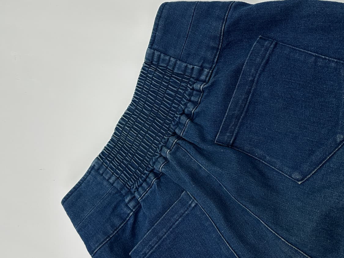 히메갸루깔 데님 일본 빈티지 중청 롤업 숏팬츠  상품이미지6