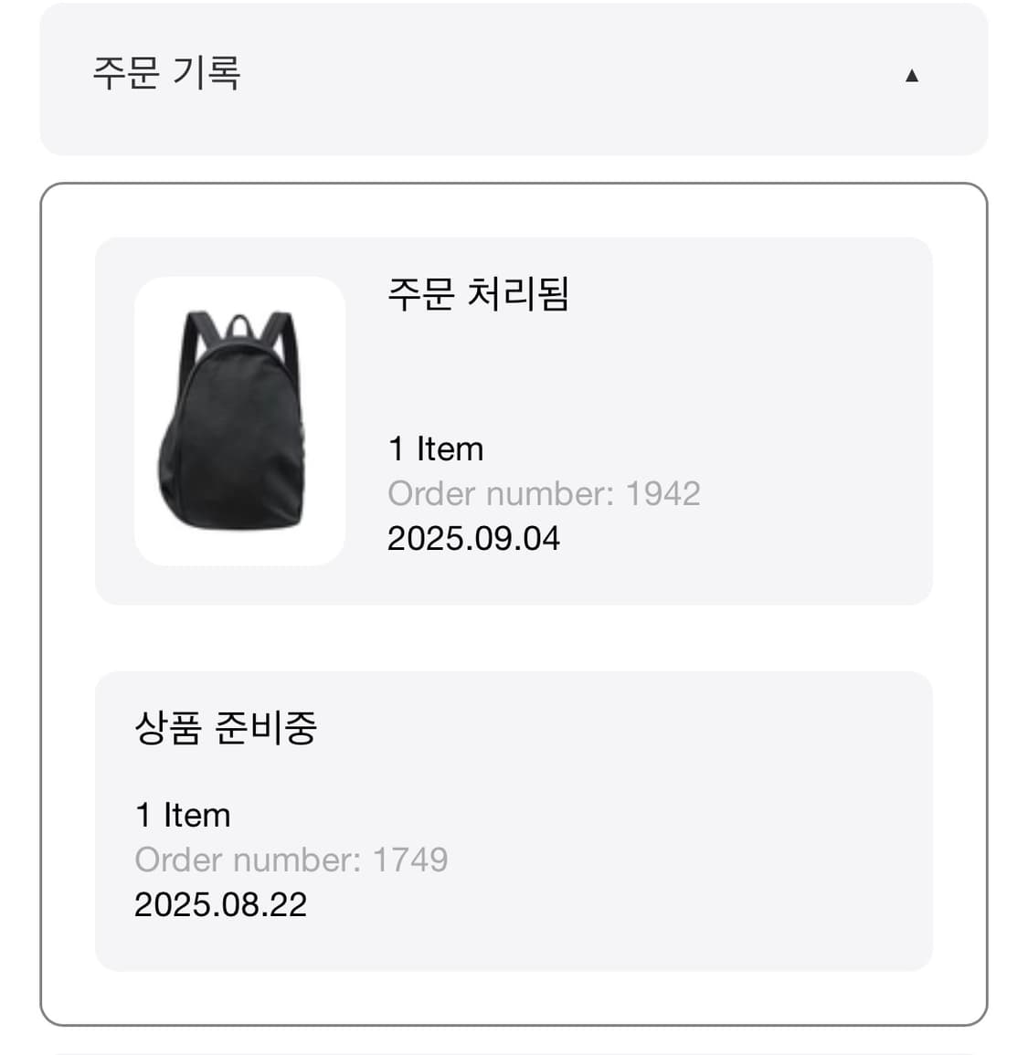 파프 포스트 아카이브 팩션 반타백 상품이미지2