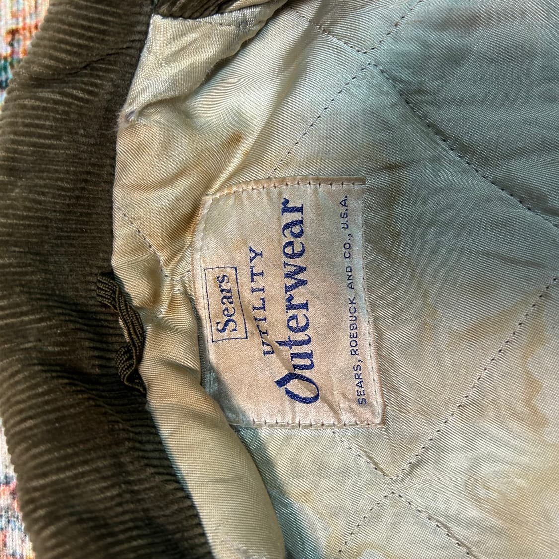 [XL] 60s sears 코듀로이 워크자켓 상품이미지5