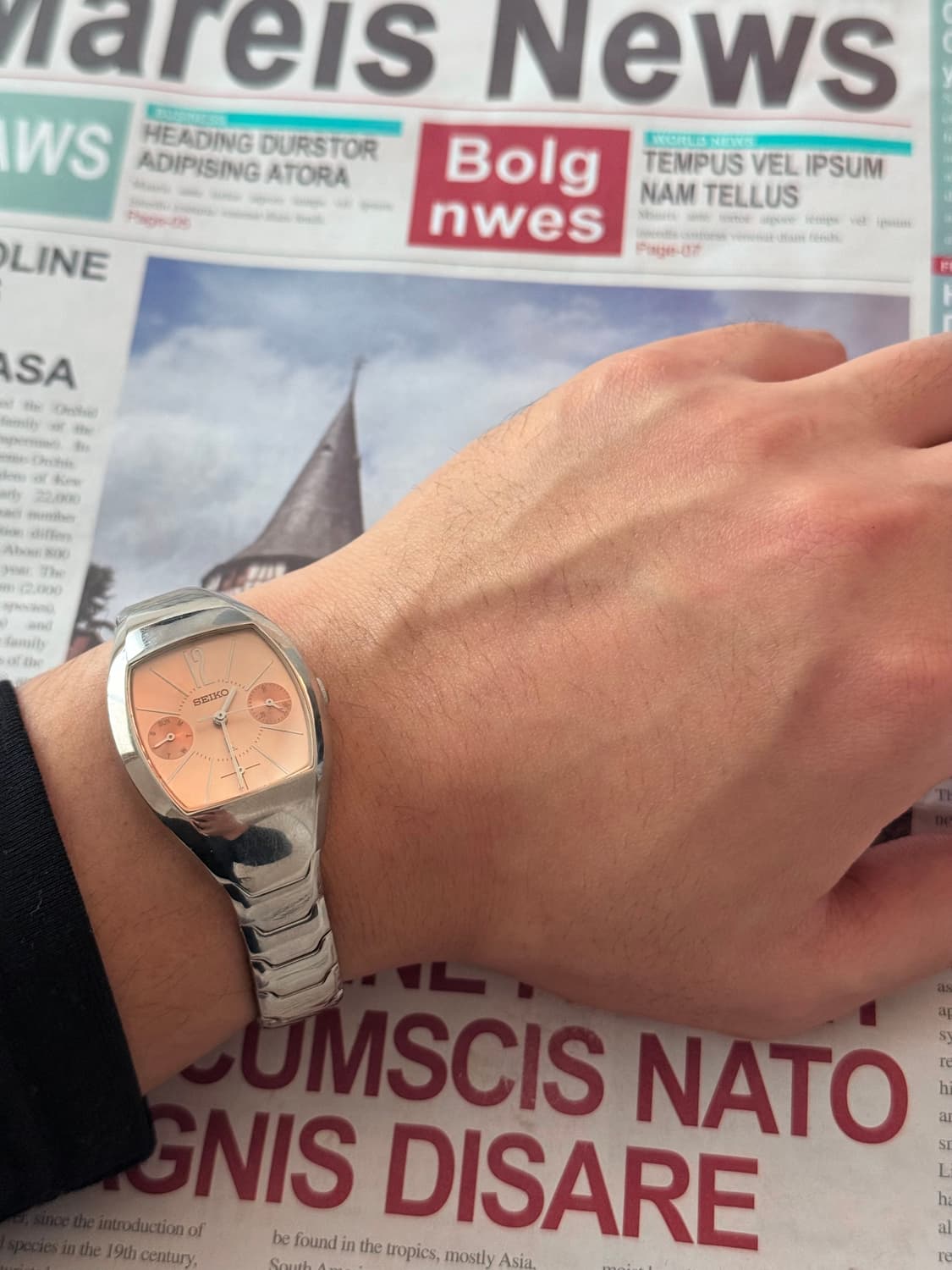 세이코 Seiko 쉘 실버 피치 상품이미지4