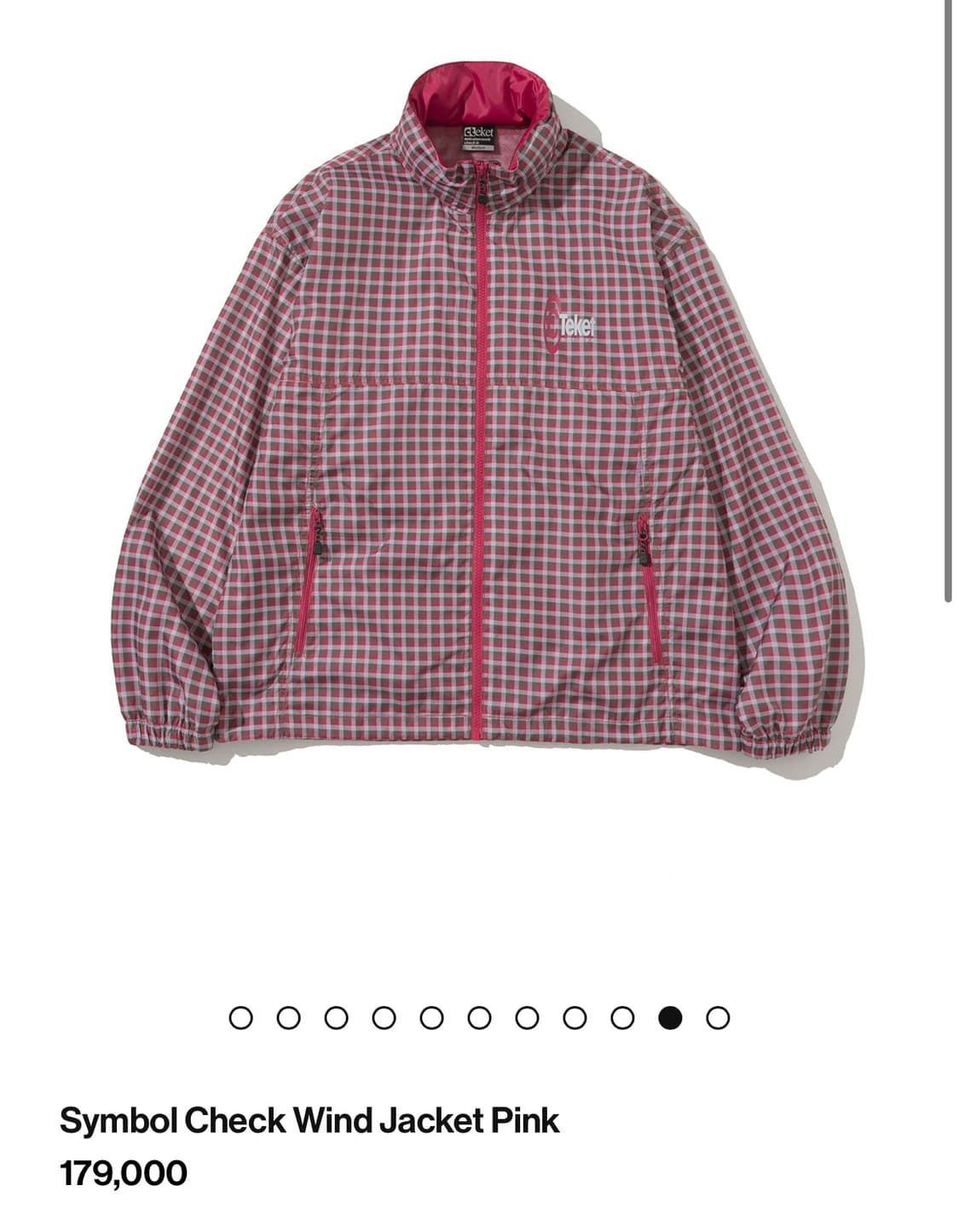 ➕ (새상품) Teket 바람막이 점퍼 상품이미지2