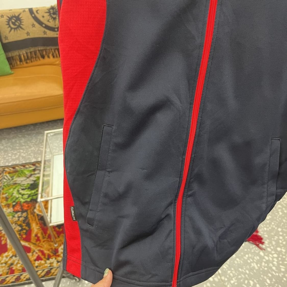 아디다스 삼선로고 스포티 트랙탑 져지 집업 95 C05780 상품이미지7