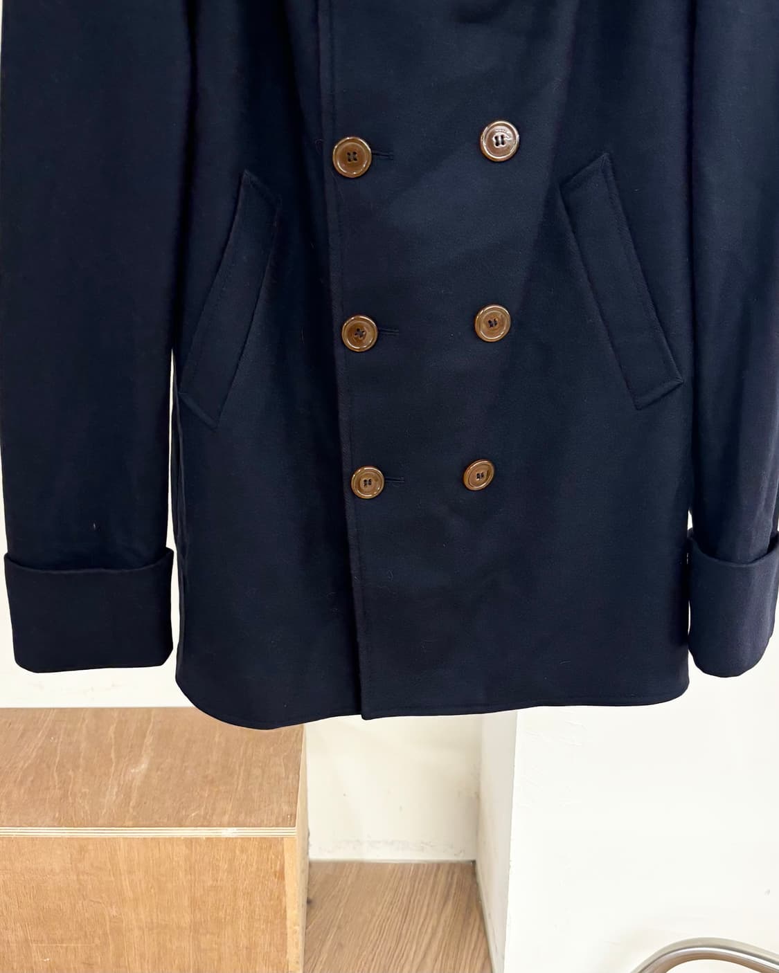 비비안 웨스트우드 네이비 울 피코트 상품이미지5