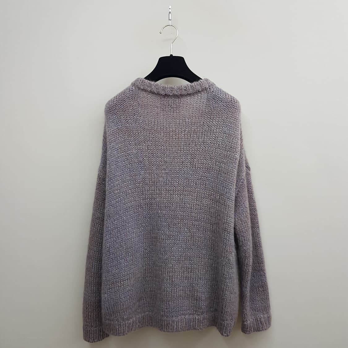 에리카카발리니 모헤어 울 블렌드 버튼 믹스 가디건 S사이즈 상품이미지4