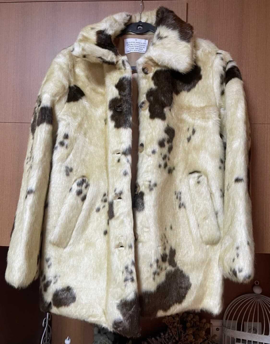 스타일난다 송치 퍼 자켓 - 새상품 상품이미지1